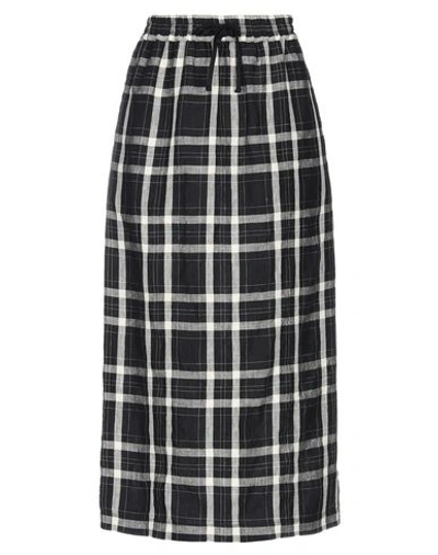 Hache 3/4 Length Skirts In Black