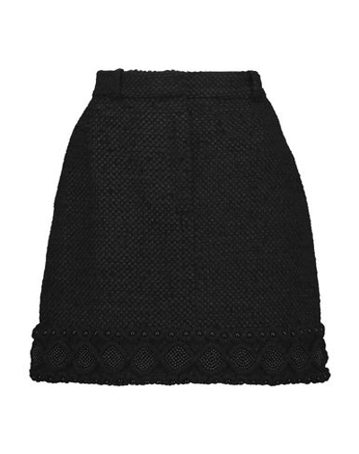 Thom Browne Mini Skirt In Black