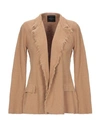 Roberto Collina Suit Jackets In Camel