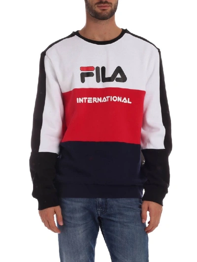 Fila Cotton Sweatshirt In Multicolor