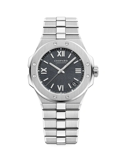 Chopard Men's Alpine Eagle Stainless Steel & Grey-dial Bracelet Watch