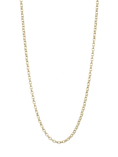 Tamara Comolli 18k Yellow Gold Belcher-link Chain Necklace/16"-20"