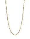 Tamara Comolli Women's 18k Yellow Gold Belcher-link Long Chain Necklace/0.11"
