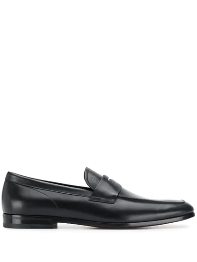 Tod's Classic Gommino Loafers In Black