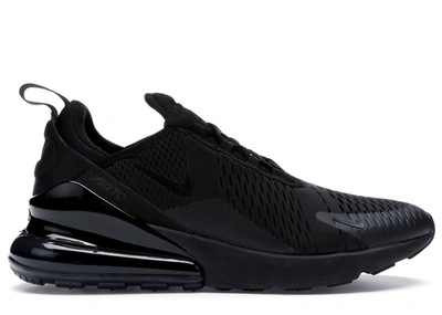 Pre-owned Nike  Air Max 270 Triple Black In Black/black-black