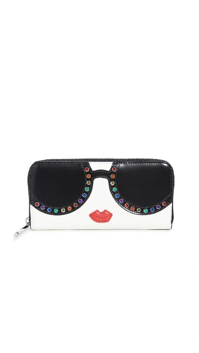 Alice And Olivia Fanny Stace Face Belt Crossbody Bag In Stacey Face
