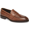 To Boot New York Devries Penny Loafer In Brown