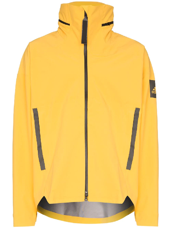adidas yellow rain jacket