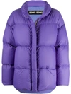 Ienki Ienki Oversized Puffer Jacket In Purple