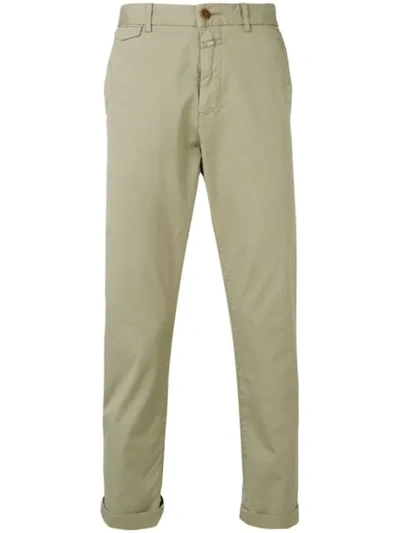 Closed Atelier Cropped Trousers In Neutrals