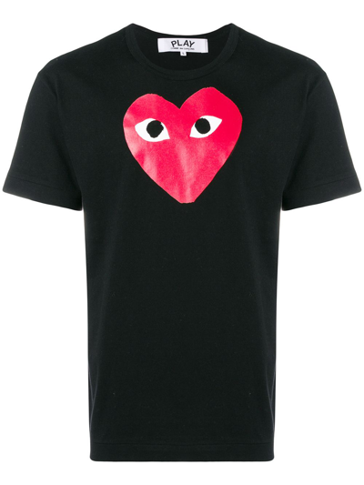 Comme Des Garçons Play Comme Des Garcons Play T-shirt In Black