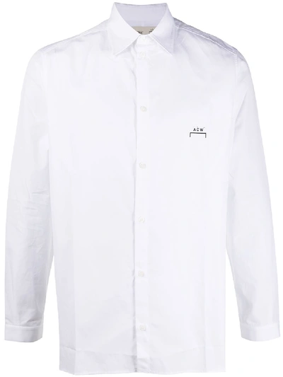 A-cold-wall* Classic Shirt With Logo In White
