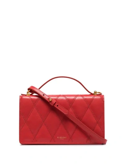 Givenchy Mini Quilted Shoulder Bag In Pink