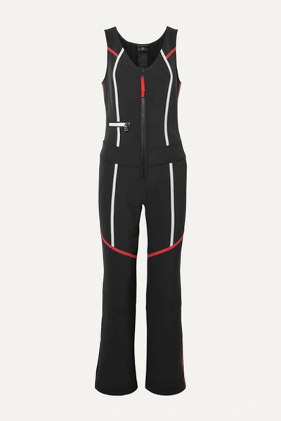 Bogner Terri Striped Stretch Ski Suit In Black