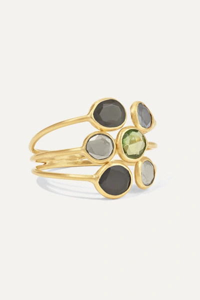 Pippa Small 18-karat Gold Multi-stone Ring