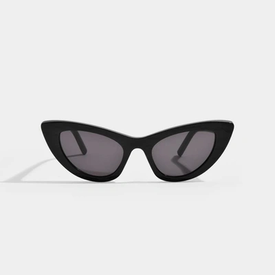 Saint Laurent Sl 213 Lily Sunglasses In Black