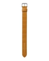 Tom Ford Alligator Leather Watch Strap In Saffron