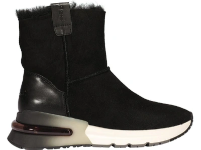 Ash Kyoto Ankle Boots In Black