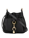 See By Chloé Mini Tony Suede Bucket Bag In Black