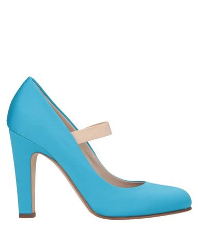 Twinset Pumps In Blue