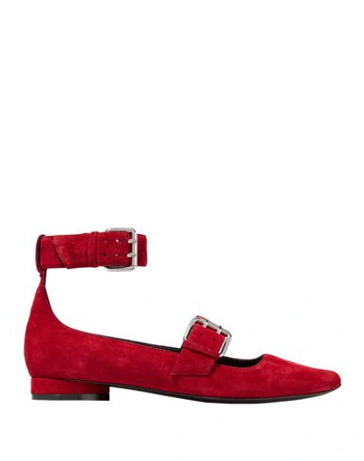 Opening Ceremony Ballet Flats In Red