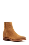 Frye Women's Billy Zip Pointed-toe Western Booties In Brandy Suede