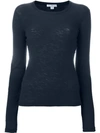 James Perse 'ls Crex' T-shirt In Blue