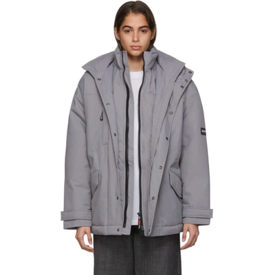 Napa By Martine Rose Grey A-andean Jacket