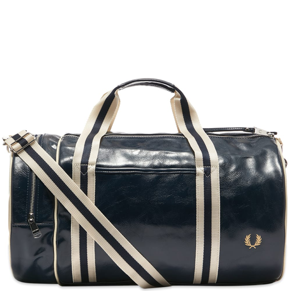 Fred Perry Authentic Classic Barrel Bag In Blue | ModeSens