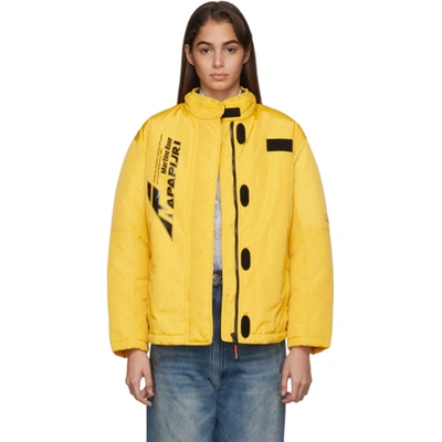 Napa By Martine Rose Yellow A-sand Jacket In Mimosayello