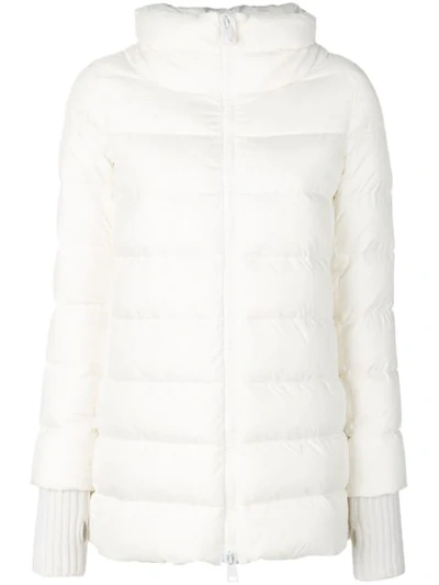 Herno Puffer Jacket In White