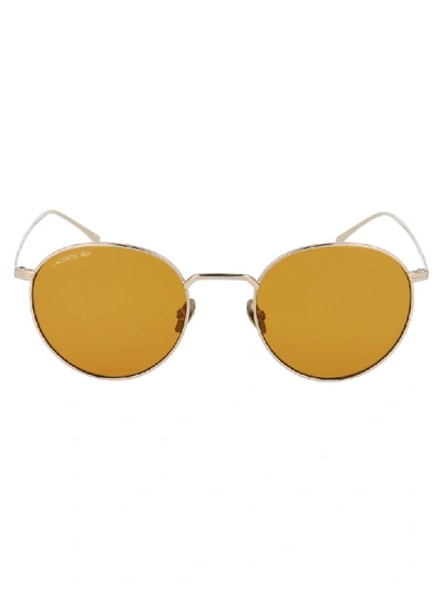 Lacoste Sunglasses In Light Gold