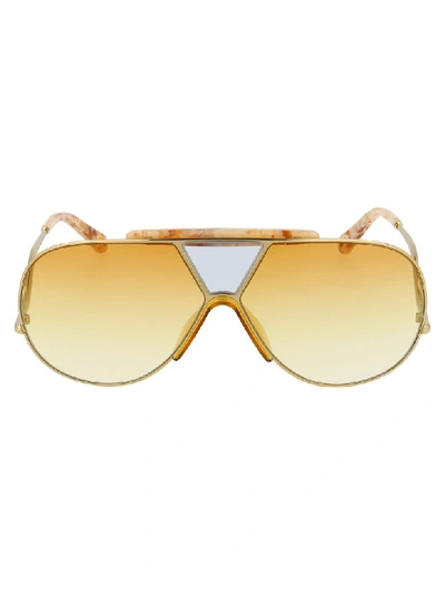 Chloé Sunglasses In Gold Yellow