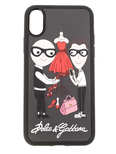 Dolce & Gabbana Iphone X #dgfamily Cover In Black
