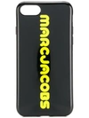 Marc Jacobs Logo Iphone 7/8 Case In Black