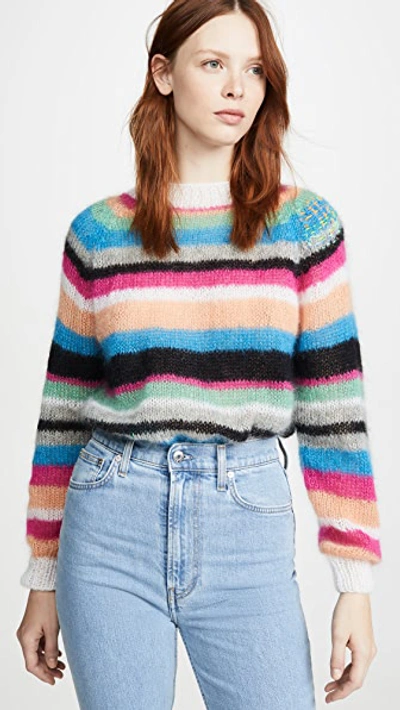 Michaela Buerger Striped Sweater In Multi