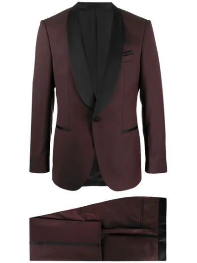 Hugo Boss Two-piece Dinner Suit In Red