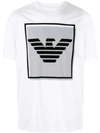 Emporio Armani T-shirt Mit Logo-print In White