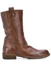 Officine Creative Legrand Saddle Boot In Brown