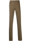 Corneliani Straight Leg Trousers In Neutrals