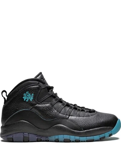 Jordan Air  Retro 10 "shanghai" Sneakers In Black
