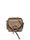 Chloé Grey Joan Cross Body Bag In Neutrals