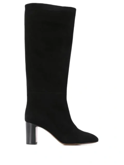 Carel Theesee Chunky-heel Boots In Black