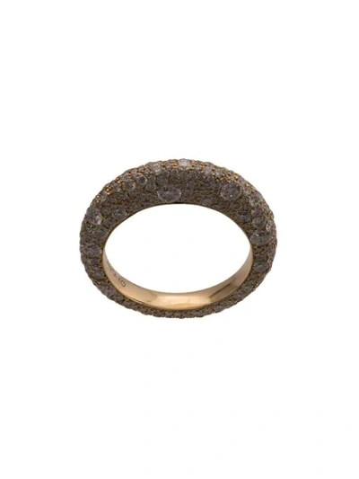 Anita Ko 18kt White Gold Galaxy Diamond Ring In Yg