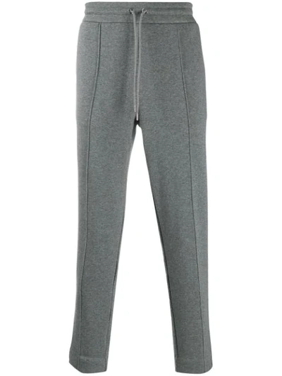 Moncler Slim-fit Track Trousers In Grey