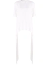 Stella Mccartney Tassel Short-sleeve Blouse In White