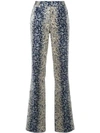 Giambattista Valli Python Print Kick Flares In 7508