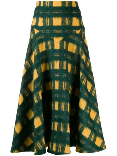 Emilia Wickstead Aw19rtw04086 Green Multi In Green ,yellow