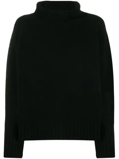 Société Anonyme Peggy Turtleneck Jumper In Black