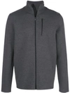 Aztech Mountain Matterhorn Zipped Jumper In Grey